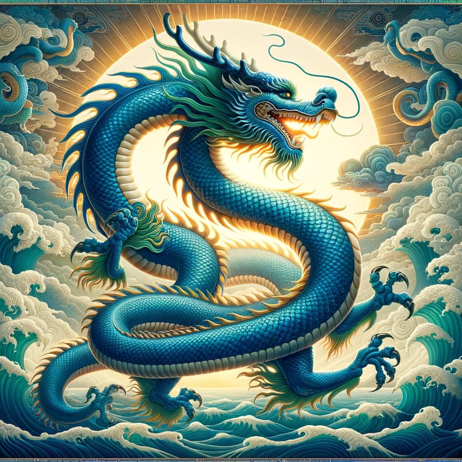What does China's version of the world map look like?
