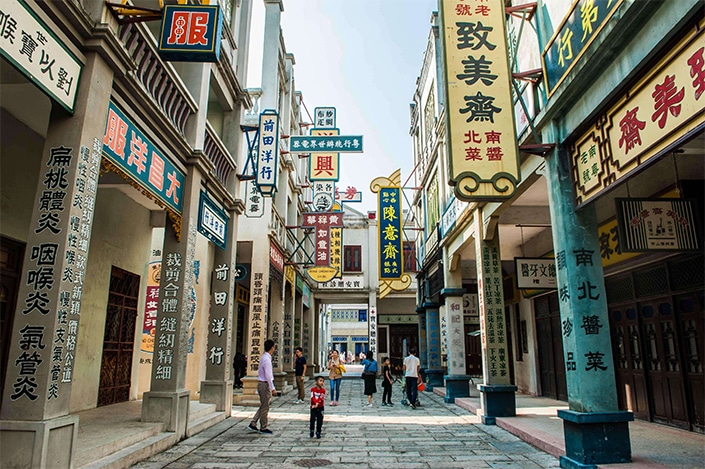 Hongkong street scene