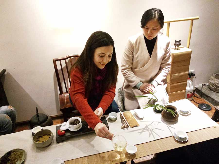 Daoist teahouse