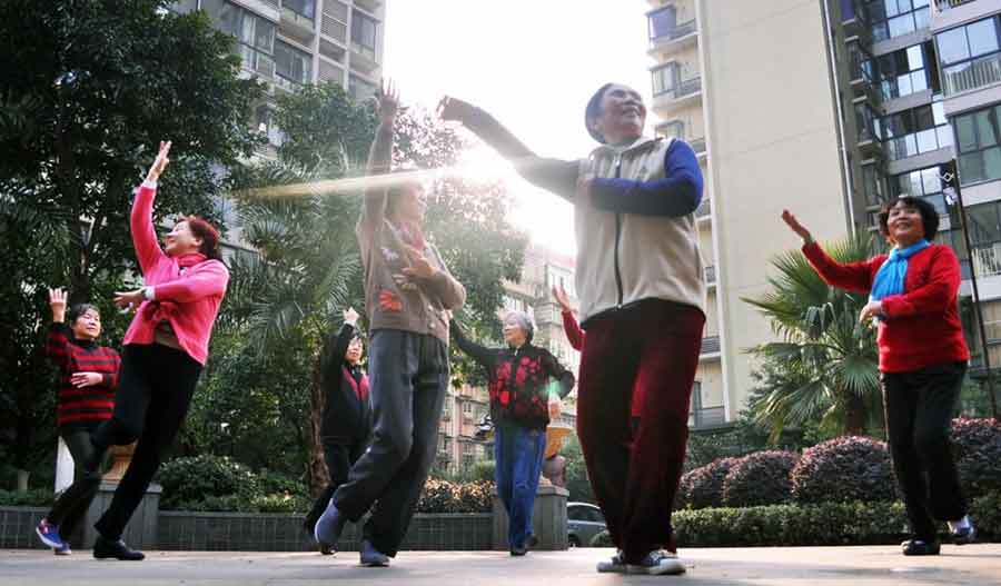 Older Woman Dancing