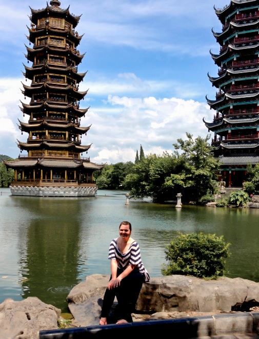 Abby in Guilin