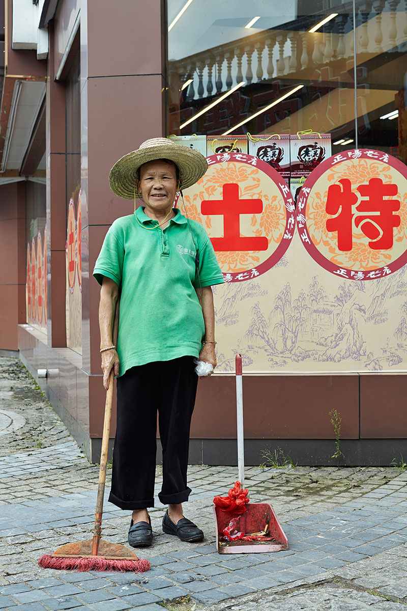 People of Guilin, China