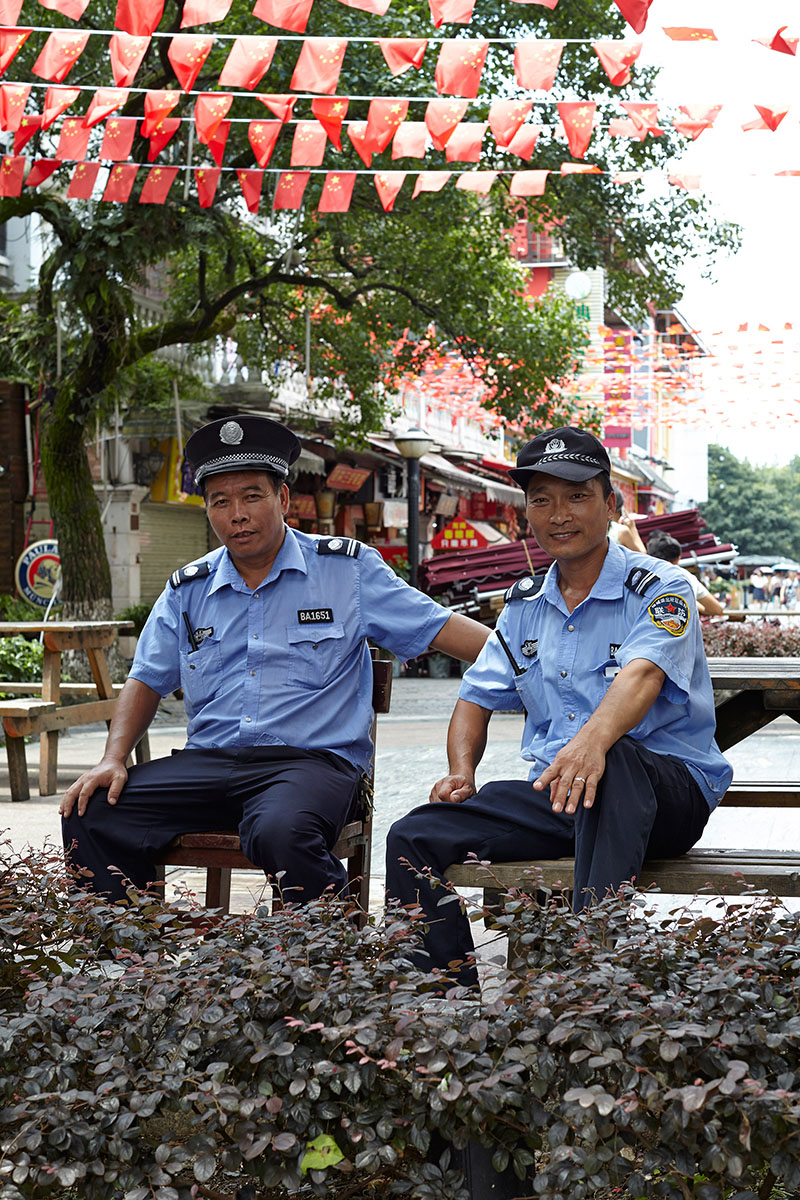 People of Guilin, China