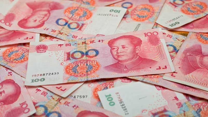 RMB yuan chinese money