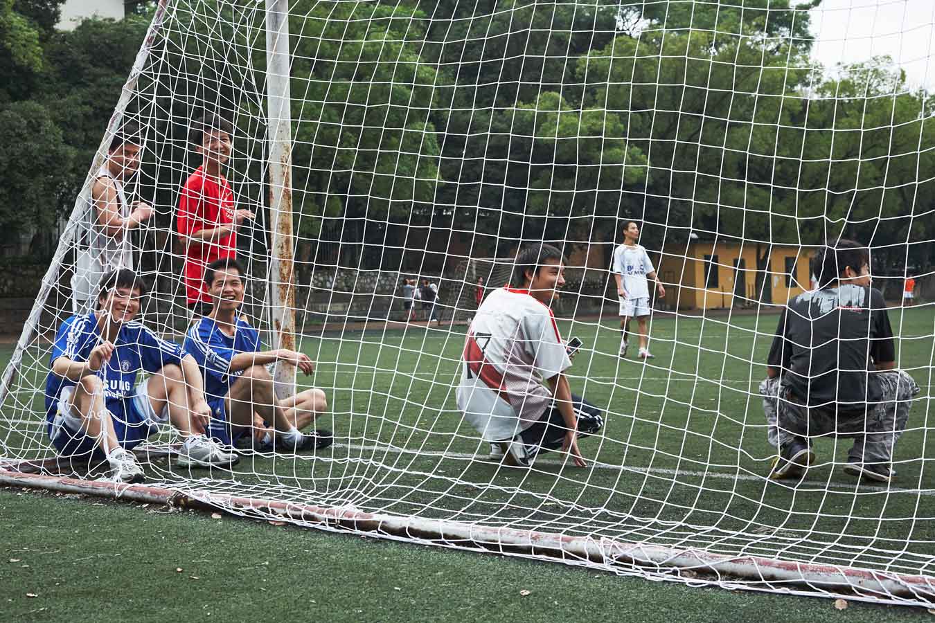 Soccer in Guilin China
