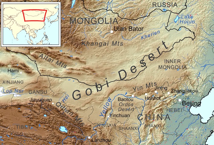 China Gobi Desert