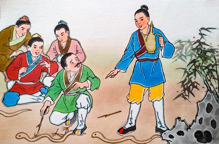traditional chinese idiom story