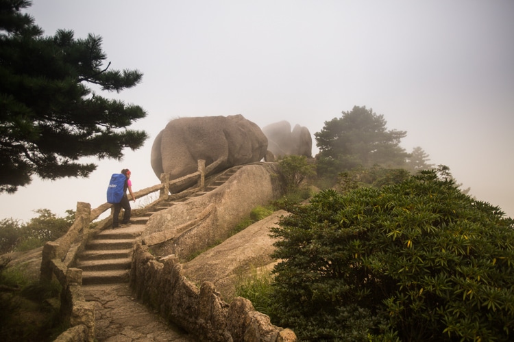Huangshan Hiking China